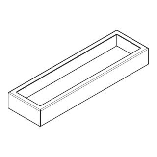hansgrohe XtraStoris Couvercle 15x30x10 pour poubelle