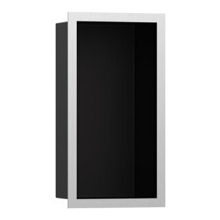 hansgrohe XtraStoris indiv. Wandnische 150x300x100mm, m Rahmen, matt-sw, ES opt