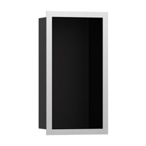 hansgrohe XtraStoris indiv. Wandnische 150x300x100mm, m Rahmen, matt-sw, ES opt