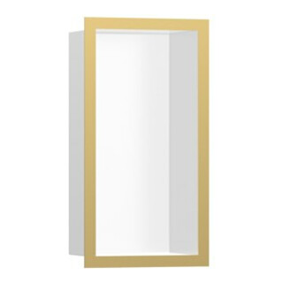 hansgrohe XtraStoris indiv. Wandnische 150x300x100mm, m Rahmen, mw, po gol opt