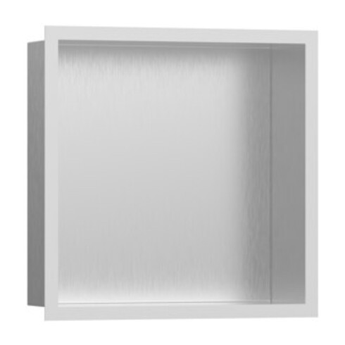 hansgrohe XtraStoris indiv. Wandnische 300x300x100mm, m Designr, ES geb., m.-we