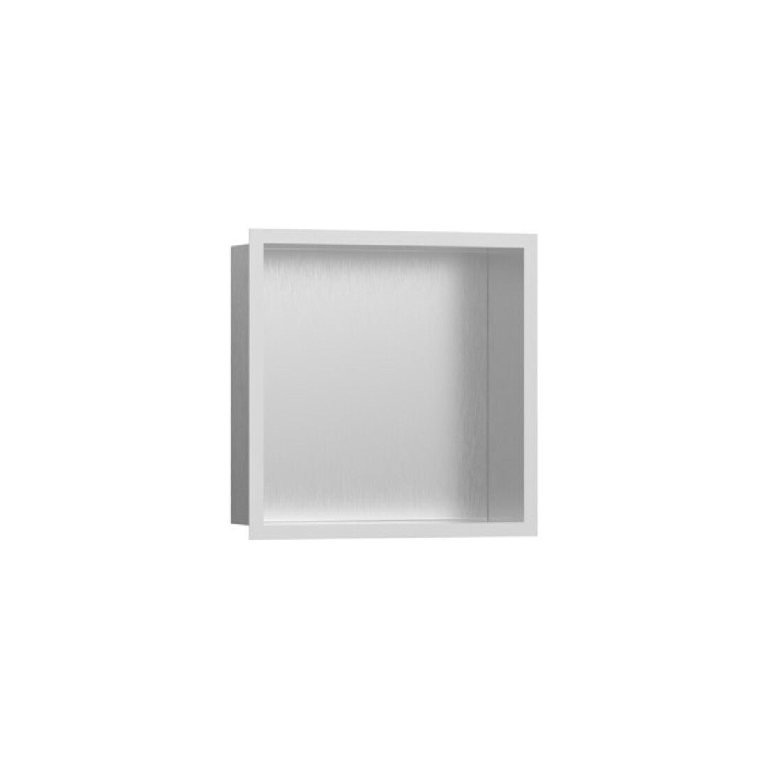 hansgrohe XtraStoris indiv. Wandnische 300x300x100mm, m Designr, ES geb., m.-we