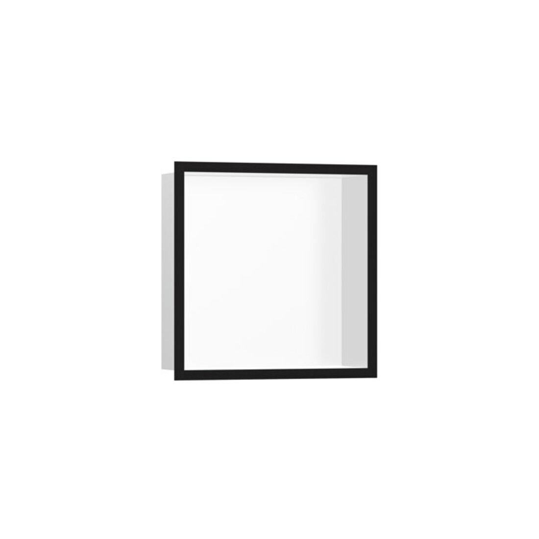 hansgrohe XtraStoris indiv. Wandnische 300x300x100mm, m Designr, m.-we, matt-sw