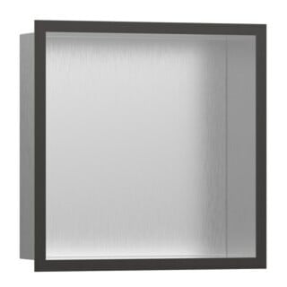 hansgrohe XtraStoris indiv. Wandnische 300x300x100mm, m Rahmen, ES ge, b bla vc