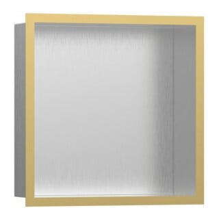 hansgrohe XtraStoris indiv. Wandnische 300x300x100mm, m Rahmen, ES ge, po g opt