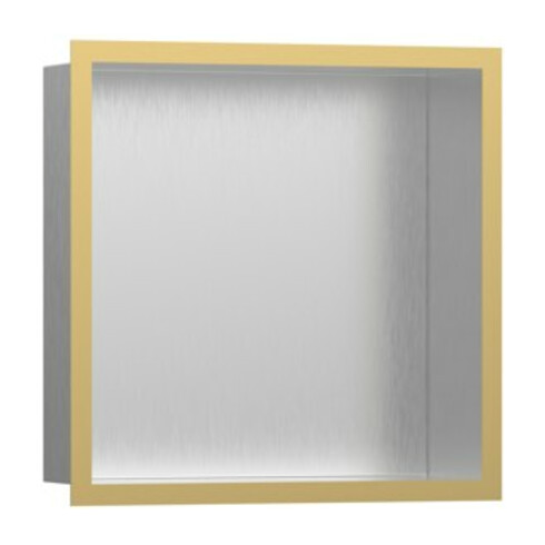 hansgrohe XtraStoris indiv. Wandnische 300x300x100mm, m Rahmen, ES ge, po g opt