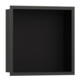 hansgrohe XtraStoris indiv. Wandnische 300x300x100mm, m Rahmen, ms, b bla vc-1