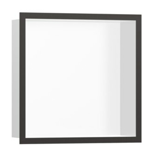 hansgrohe XtraStoris indiv. Wandnische 300x300x100mm, m Rahmen, mw, b bla vc