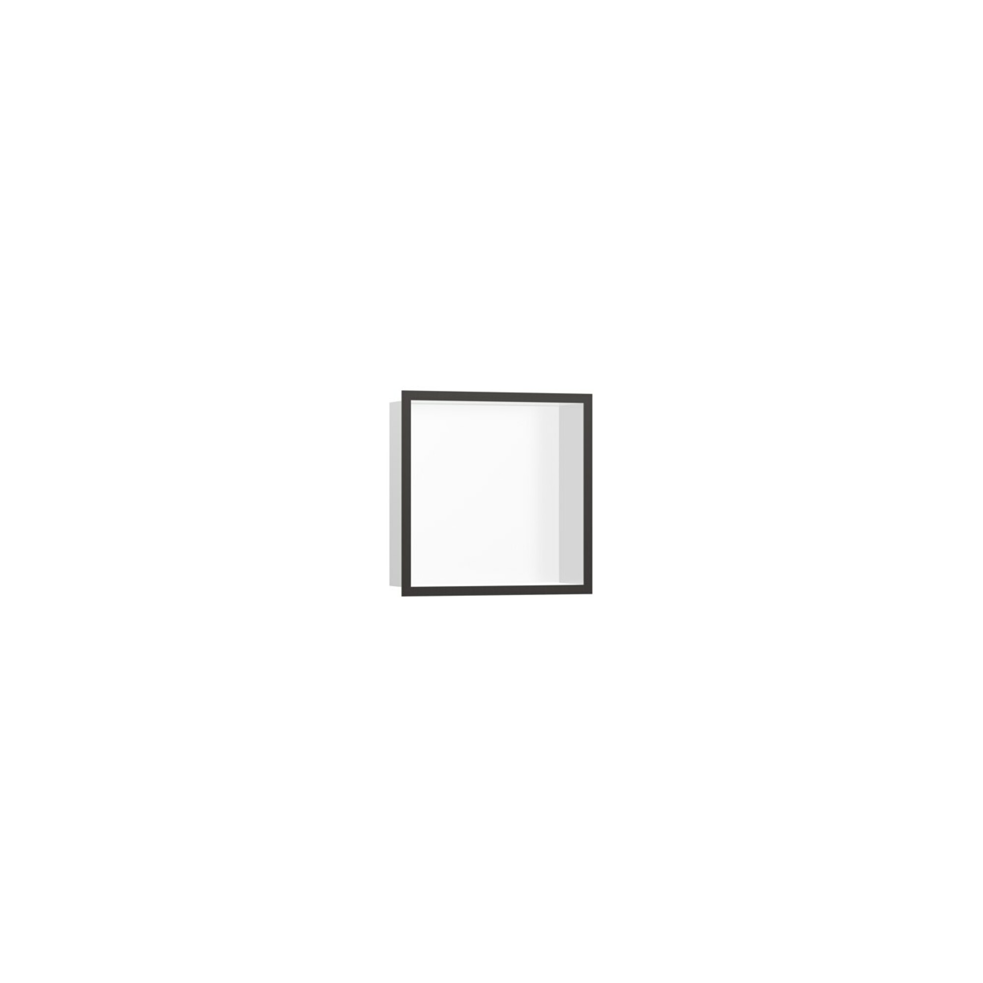 hansgrohe XtraStoris indiv. Wandnische 300x300x100mm, m Rahmen, mw, b bla vc