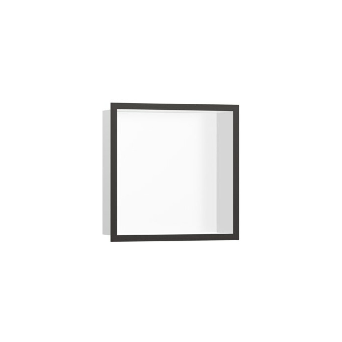 hansgrohe XtraStoris indiv. Wandnische 300x300x100mm, m Rahmen, mw, b bla vc