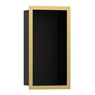 hansgrohe XtraStoris niche murale indiv. 150x300x100 mm, avec cadre, ms, po gol opt