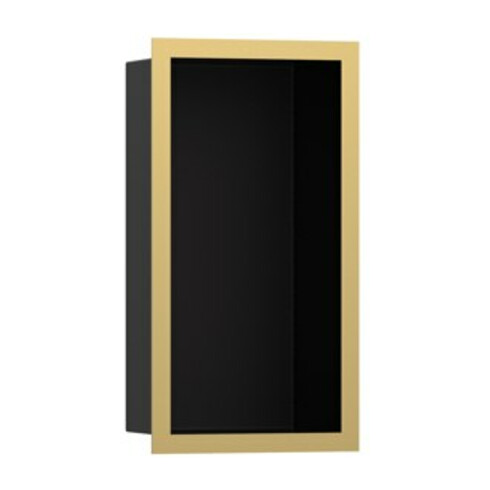 hansgrohe XtraStoris niche murale indiv. 150x300x100 mm, avec cadre, ms, po gol opt