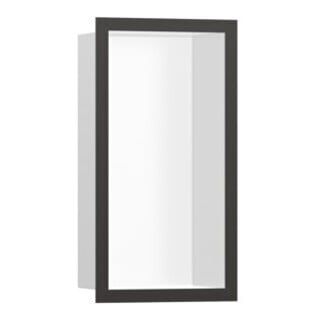 hansgrohe XtraStoris niche murale indiv. 150x300x100mm, avec cadre, blanc mat, bleu