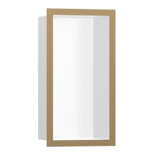 hansgrohe XtraStoris niche murale indiv. 150x300x100mm, avec cadre, mw, bronze brossé