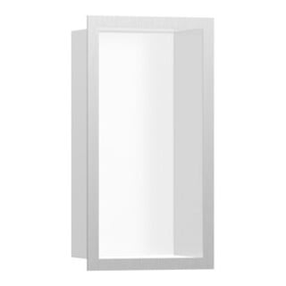 hansgrohe XtraStoris niche murale indiv. 150x300x100mm, avec design, blanc mat, ES opt