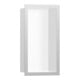 hansgrohe XtraStoris niche murale indiv. 150x300x100mm, avec design, blanc mat, ES opt-1