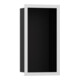 hansgrohe XtraStoris niche murale indiv. 150x300x100mm, avec design, mat-noir, avec blanc-1