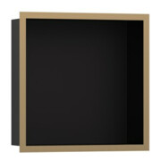 hansgrohe XtraStoris niche murale indiv. 300x300x100mm, avec cadre, ms, bronze brossé