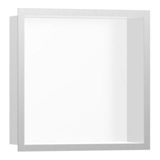 hansgrohe XtraStoris niche murale indiv. 300x300x100mm, c design, blanc mat, ES opt
