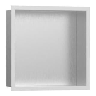 hansgrohe XtraStoris niche murale indiv. 300x300x100mm, m Designr, ES geb., m.-we