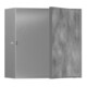 hansgrohe XtraStoris Niche murale Rock 300x300x140mm, avec fixation, ES Optic-1