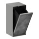 hansgrohe XtraStoris Rock EB-Abfalleimer 300x150x140mm, m befl. T., ES Optic-1