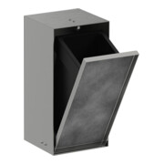 hansgrohe XtraStoris Rock EB-Abfalleimer 300x150x140mm, m befl. T., ES Optic