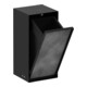 hansgrohe XtraStoris Rock EB-Abfalleimer 300x150x140mm, m befl. Tür, mattschwarz-1