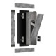 hansgrohe XtraStoris Rock EB-Abfalleimer 300x150x140mm, m befl. Tür, mattschwarz-3