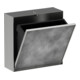 hansgrohe XtraStoris Rock EB-Abfalleimer 300x300x100mm, m befl. T., ES Optic-1
