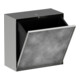 hansgrohe XtraStoris Rock EB-Abfalleimer 300x300x140mm, m befl. T., ES Optic-1