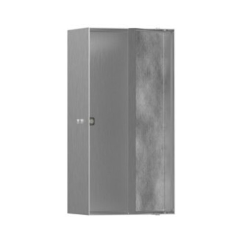 hansgrohe XtraStoris Rock Wandnische 150x300x100mm, m befl. T., ES Optic