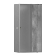 hansgrohe XtraStoris Rock Wandnische 150x300x100mm, m befl. T., ES Optic