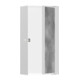 hansgrohe XtraStoris Rock Wandnische 150x300x100mm, m befl. Tür, mattweiß-1