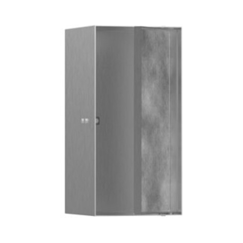 hansgrohe XtraStoris Rock Wandnische 150x300x140mm, m befl. T., ES Optic