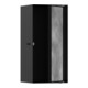 hansgrohe XtraStoris Rock Wandnische 150x300x140mm, m befl. Tür, mattschwarz-1