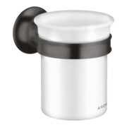hansgrohe Zahnputzbecher Axor Montreux Gl., Ha. Met., Wandmont., brush. bla vc