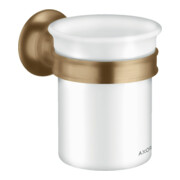 hansgrohe Zahnputzbecher Axor Montreux Gl., Ha. Met., Wandmont., brushed bronze