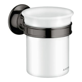 hansgrohe Zahnputzbecher Axor Montreux Gl., Ha. Met., Wandmont., pol. bla vc
