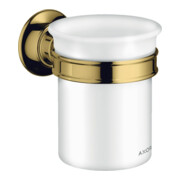 hansgrohe Zahnputzbecher Axor Montreux Gl., Ha. Met., Wandmont., pol. gol optic