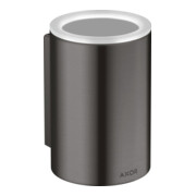 hansgrohe Zahnputzbecher Axor Universal Circular d 76x114mm, Wandmont., brush. bla chrome