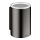 hansgrohe Zahnputzbecher Axor Universal Circular d 76x114mm, Wandmont., pol. black chrome-1