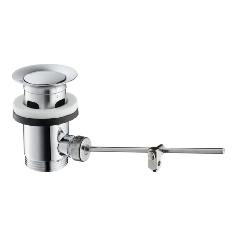 hansgrohe Zugstangen-Ablaufgarnitur für Waschtisch- und Bidetmischer chrom