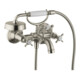 hansgrohe Zwei-Griff-Spültischarmatur Axor Montreux AP, Ausl. 224mm, m Kreuzgr., brush. ni.-1