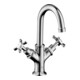 hansgrohe Zwei-Griff-Waschtischarmatur 160 Axor Montreux m Kreuzgr., Zugst.Abl.Gar., f HWB, chrom-1