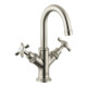 hansgrohe Zwei-Griff-Waschtischarmatur 160 Axor Montreux m KrG, Zugst.Abl.Gar., f HWB, brush. ni.-1