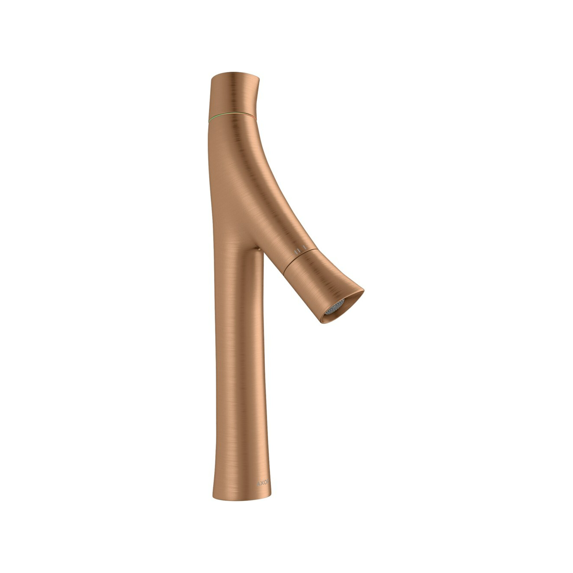hansgrohe Zwei-Griff-Waschtischarmatur 170 Axor Starck Organic A 116mm, unver Abl.garn, brush. bron