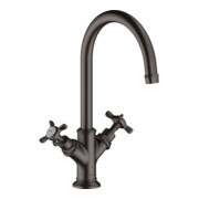 hansgrohe Zwei-Griff-Waschtischarmatur 210 Axor Montreux A 175mm, m KrG, unver Abl., b bla vc