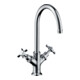 hansgrohe Zwei-Griff-Waschtischarmatur 210 Axor Montreux A 175mm, m KrG, unver Abl.garn, chr-1