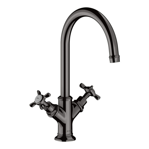 hansgrohe Zwei-Griff-Waschtischarmatur 210 Axor Montreux A 175mm, m KrG, unver Abl., pol. bla vc